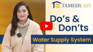 domestic water supply system
