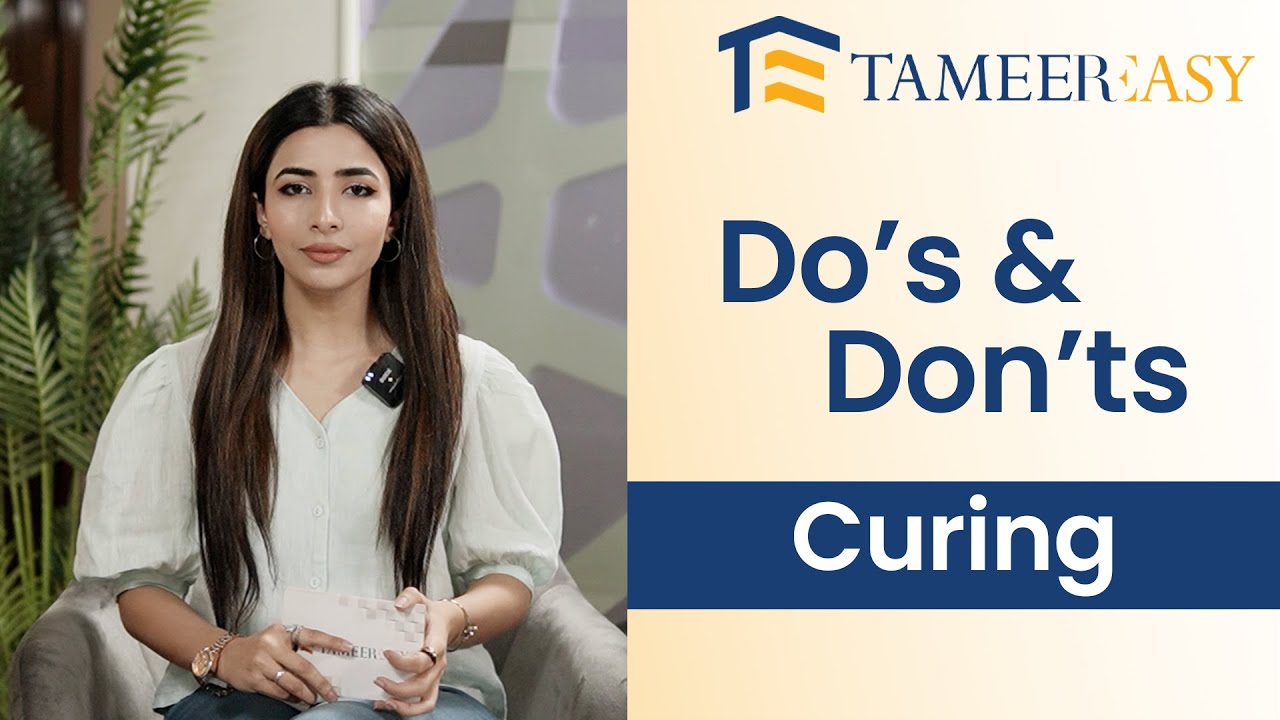 Do's and Don'ts - Curing - TameerEasy