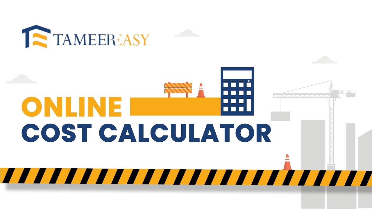 TameerEasy Online Construction Cost Calculators TameerEasy