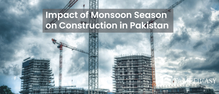 Impact of Monsoon on Construction